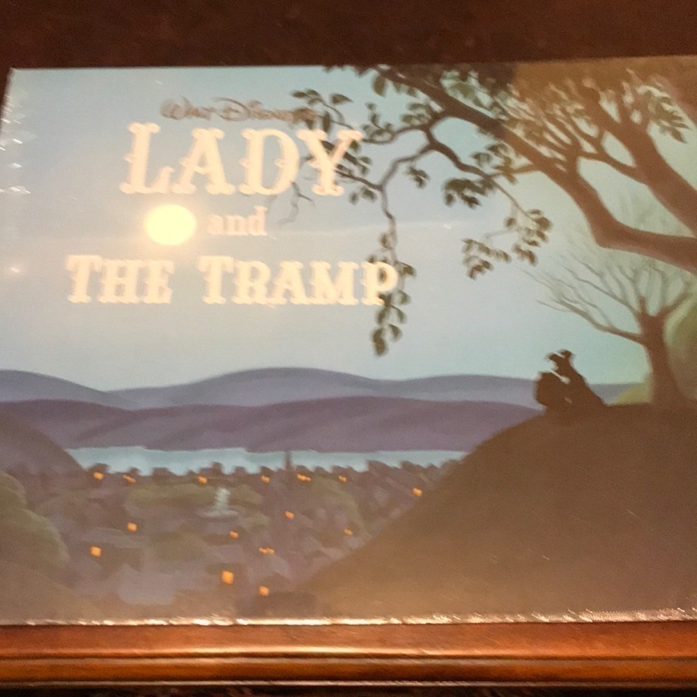 Disney Lady and the Tramp Lithograph Portfolio